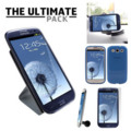 The Ultimate Samsung Galaxy S3 i9300 Accessory Pack - Blue