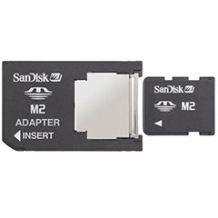 SanDisk Memory Stick Micro - M2 - 2GB