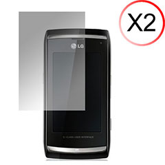 Martin Fields Screen Protector - LG GC900 Viewty Smart - Twin Pack