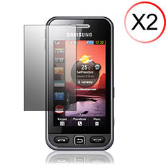 Martin Fields Screen Protector - Samsung S5230 Tocco Lite - Twin Pack