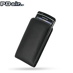 PDair Leather Vertical Case for Samsung Omnia HD