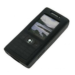 Silicone Case for Samsung S7220 Lucido - Black
