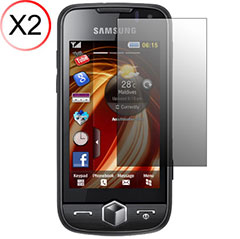 Martin Fields Screen Protector - Samsung Jet S8000 - Twin pack