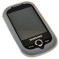 Silicone Case for Samsung Genio Touch - Ice