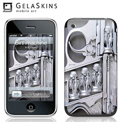 GelaSkins Protective Skin for iPhone 3GS / 3G - Birth Machine