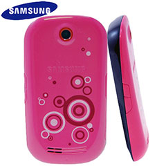 Samsung Genio Touch Fashion Jacket - Pink Swirls
