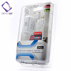 Capdase Dual Power Adapter Kit - Apple iPhone / iPod