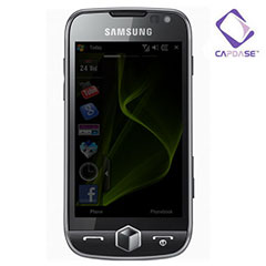 Capdase Privacy Guard - Samsung i8000 Omnia II