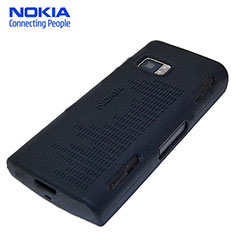 Nokia CC-1001 Silicone Cover for Nokia X6 - Black