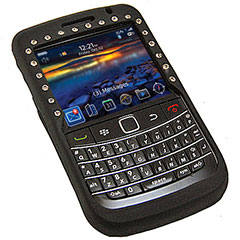 Diamante Silicone Case - BlackBerry Bold 9700/9780 - Black