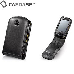 Capdase Classic Leather Flip Case for Samsung Genio Touch