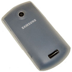 Silicone Case For Samsung Monte - White