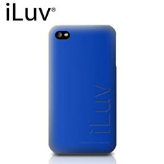 iLuv Spectrum Silicon - Blue -  iPhone 4