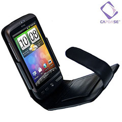 Capdase Classic Leather Flip Case For HTC Desire