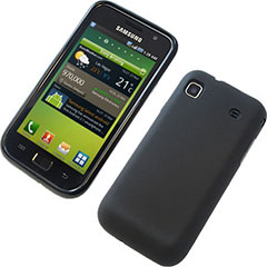 FlexiShield Skin For Samsung Galaxy S - Solid Black