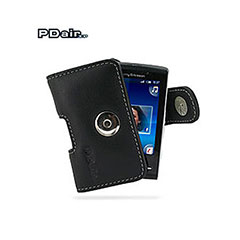 PDair Leather Pouch Case - Sony Ericsson Xperia X10 Mini