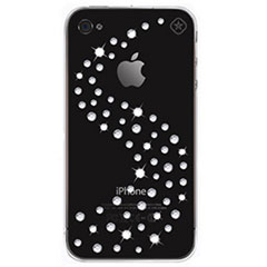 Bling My Thing iPhone 4 Hard Case - Crystal Milky Way Mix