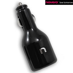 Novero TheCarOne USB Car Charger Adapter - Black