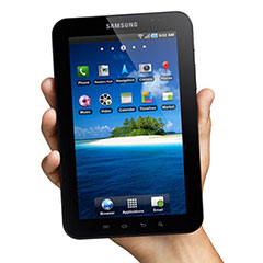Sim Free Samsung Galaxy Tab - 16GB