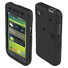 Samsung Galaxy S Metal Case - Black