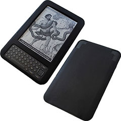 Amazon Kindle Keyboard Silicone Case - Black