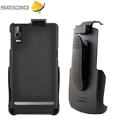 Seidio Motorola Milestone 2 Innocase Surface Combo Case - Black