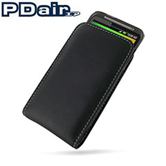 PDair Leather Vertical Case for HTC Desire HD