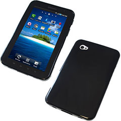 Flexishield Skin for Samsung Galaxy Tab - Transparent Black