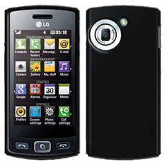 Flexishield Skin for LG Viewty Snap GM360 - Transparent Black