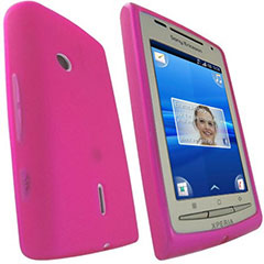 Flexishield Skin for Sony Ericsson Xperia X8 - Pink