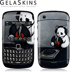 Gelaskins Protective Skin for Blackberry Curve 8520/9300 - The Soundtrack To My Life