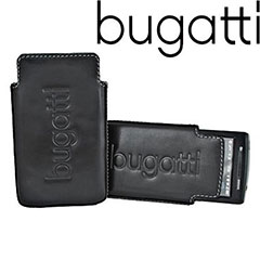 Bugatti Slim Line Leather Case - Samsung Wave S8500