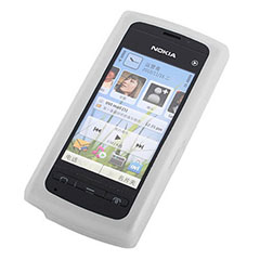 Silicone Case For Nokia 5250 - White