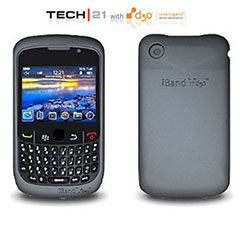 Tech21 d3o Impact Case for BlackBerry Curve - Black