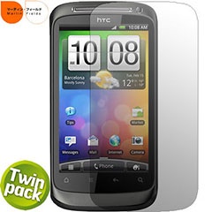Martin Fields Screen Protector - HTC Desire S - Twin Pack