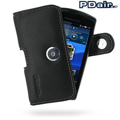 PDair Horizontal Leather Case - Sony Ericsson XPERIA Play