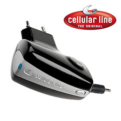 Cellular Line Retractable EU Mains Travel Adaptor - Nokia 2mm