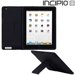 Incipio SILICRYLIC Silicone Case with Acrylic Shell for iPad 2 - Black