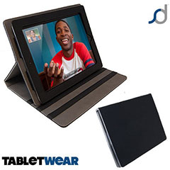 SD TabletWear LuxFolio iPad 3 / iPad 2 Case - Black