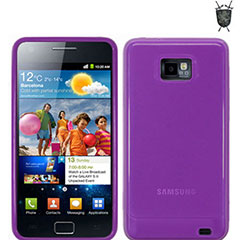 FlexiShield Skin For Samsung Galaxy S2 i9100 - Purple
