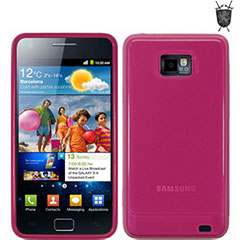 FlexiShield Skin For Samsung Galaxy S2 i9100 - Pink