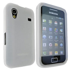 Silicone Case For Samsung Galaxy Ace - White