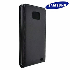 Genuine Samsung Galaxy S2 i9100 Moulded Leather Flip Case