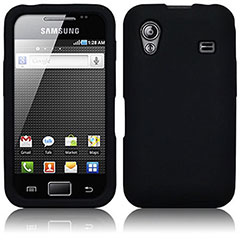 Silicone Case for Samsung Galaxy Ace - Black