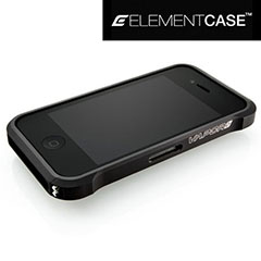 ElementCASE Vapor Chroma for iPhone 4S / 4 - Black