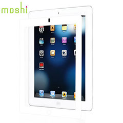 Moshi iVisor AG Anti Glare Screen Protector for iPad 3 / iPad 2 - White