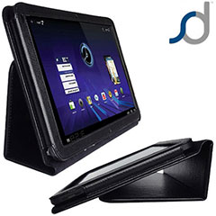 SD TabletWear Stand And Type Motorola XOOM Case - Black