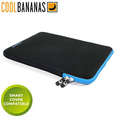 Cool Bananas ShockProof Pouch for iPad 3 / iPad 2 - Aqua