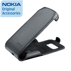 Nokia CP-525 Wallet Carrying Case For Nokia E6 - Black