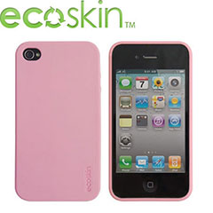 EcoSkin Plastic Skin For The iPhone 4 - Pink